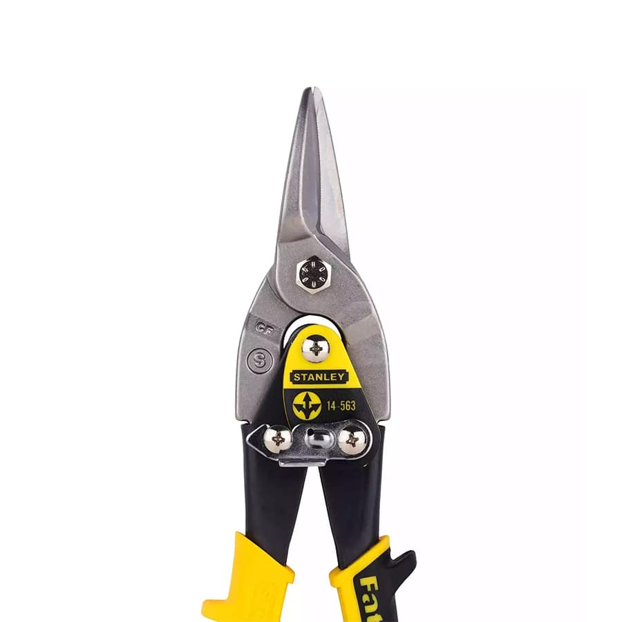 STANLEY 254 mm Straight Cut Bi-Material Aviation Snip, 2-14-563